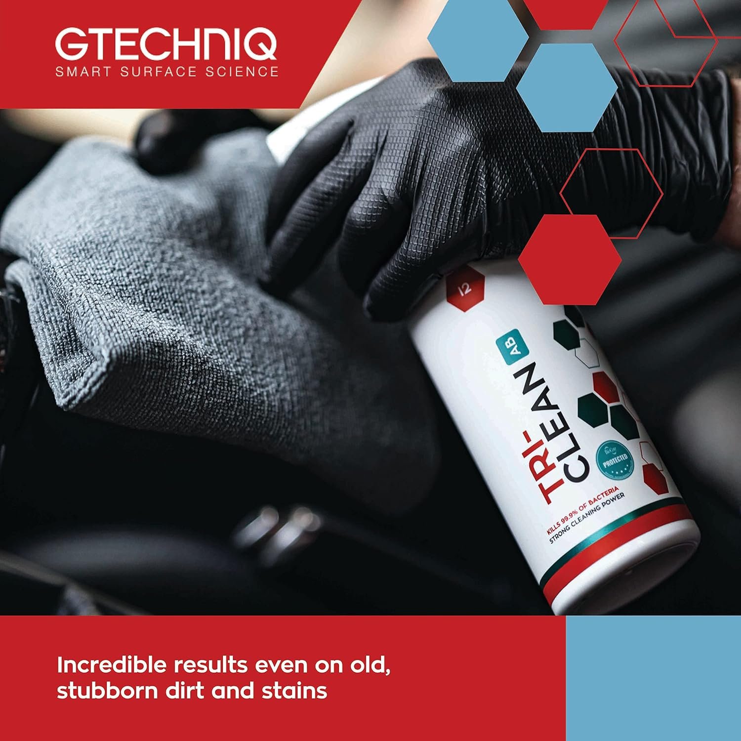 Gtechniq I2 Tri-Clean All-Surface Cleaner 500ml | Car Interior Odor Absorber, Ensures Surfaces Remain Fresh, Removes Dirt Attracting Residues, Safe on Leather, Easy to Apply and Long-Lasting Results - Image 2