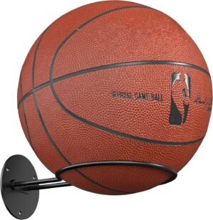 Ball Display Holder Wall Mount: Bla...