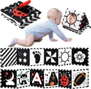 URMYWO Baby Toys 0-6 Months, Black ...