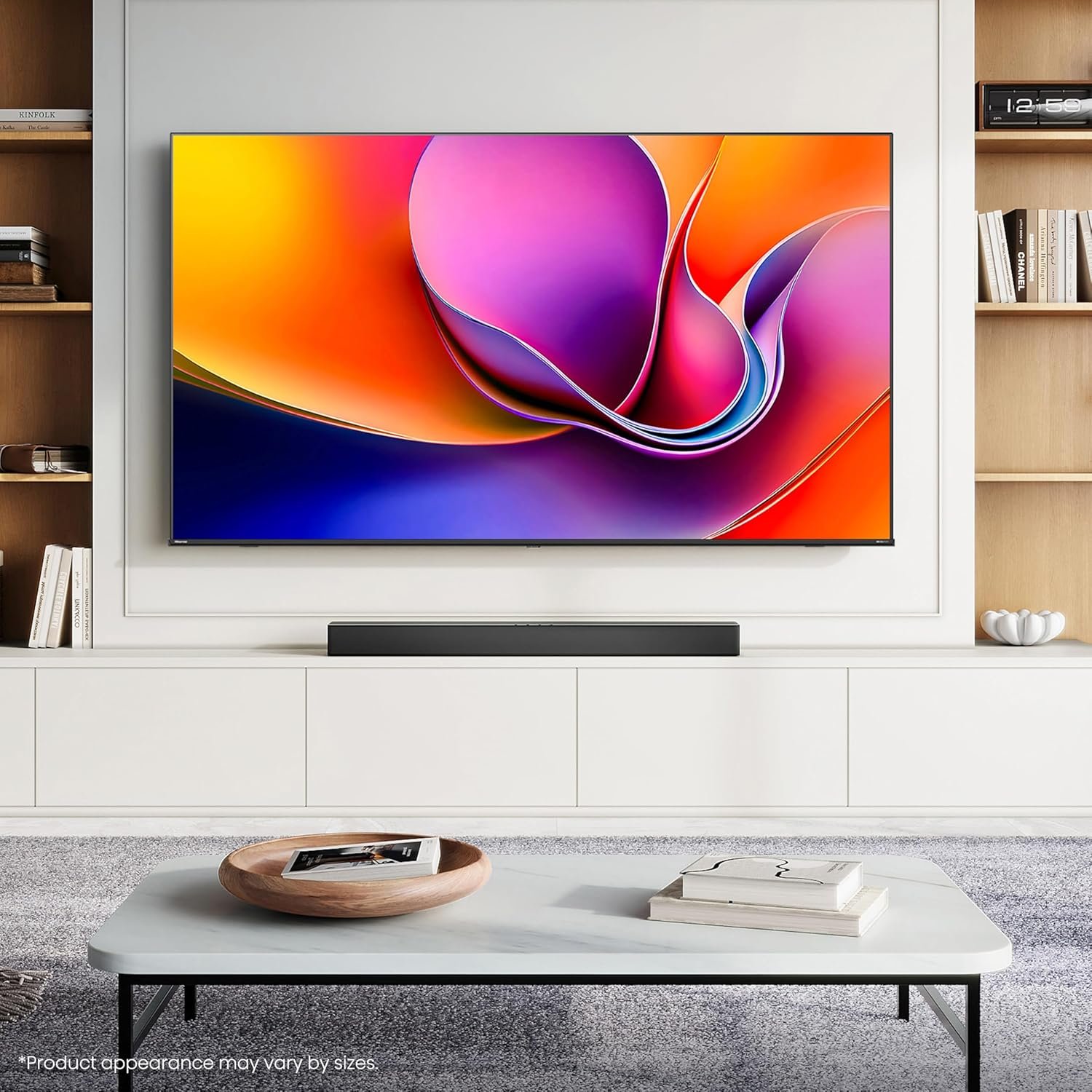 Hisense 43" 43A6QTUK 4K Ultra HD Smart TV AI TV - 4K UHD, Hi-View AI Engine, Precision Colour, AI Smooth Motion, Sports Mode with Freely, Disney +, YouTube, Netflix - Image 3