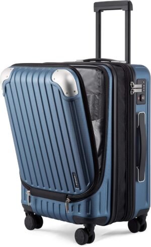 LEVEL8 Carry-on Suitcase 20-Inch, E...
