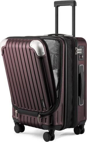 LEVEL8 Carry-on Suitcase 20-Inch, E...